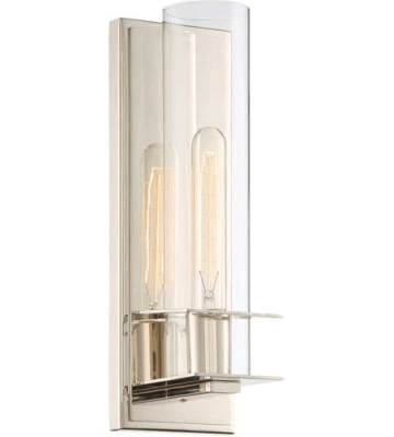 Aplique de pared Savoy House Lighting 9-100-1-109 Hartford níquel pulido Foto 1 de 2