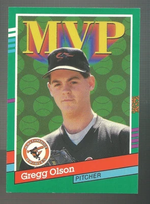 1991 Donruss - #393 Gregg Olson Baltimore Orioles - Image 1 of 2