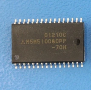 MITSUBISHI M5M51008CFP-70H 1MBit, 70nS, 5V CMOS SRAM SOP-32 IC, New QTY-4 - Picture 1 of 2