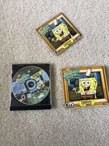 SpongeBob SquarePants EMPLOEE OF THE MONTH Vintage PC CD-ROM W/Manual (34/B1) - Picture 1 of 6