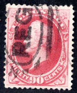 US 1879 NINETY CENTS SCOTT #191 NEAT PERFS & NICELY CENTERED STAMP - Picture 1 of 2