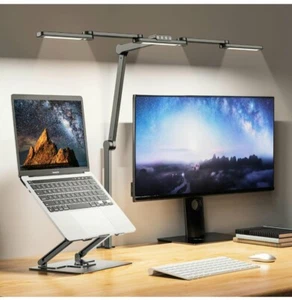 Mumaniu LED Desk Lamp with Clamp, Clamp Light for Home Office - Picture 1 of 9