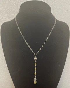 Carolyn Pollack Relios Sterling Silver Twisted Cable Link Necklace 15" & 4'' Ext - Picture 1 of 13