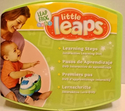PRE-OWNED LITTLE LEAPS LEAP FROG BABY LEARNING STEPS INTERACTIVE LEARNING DISK - Image 1 of 2