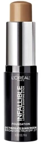 L'Oreal Makeup Infallible Longwear Shaping Stick Foundation 410 COCOA - Picture 1 of 6