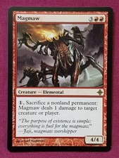 Magic The Gathering RISE OF THE ELDRAZI MAGMAW single red card MTG