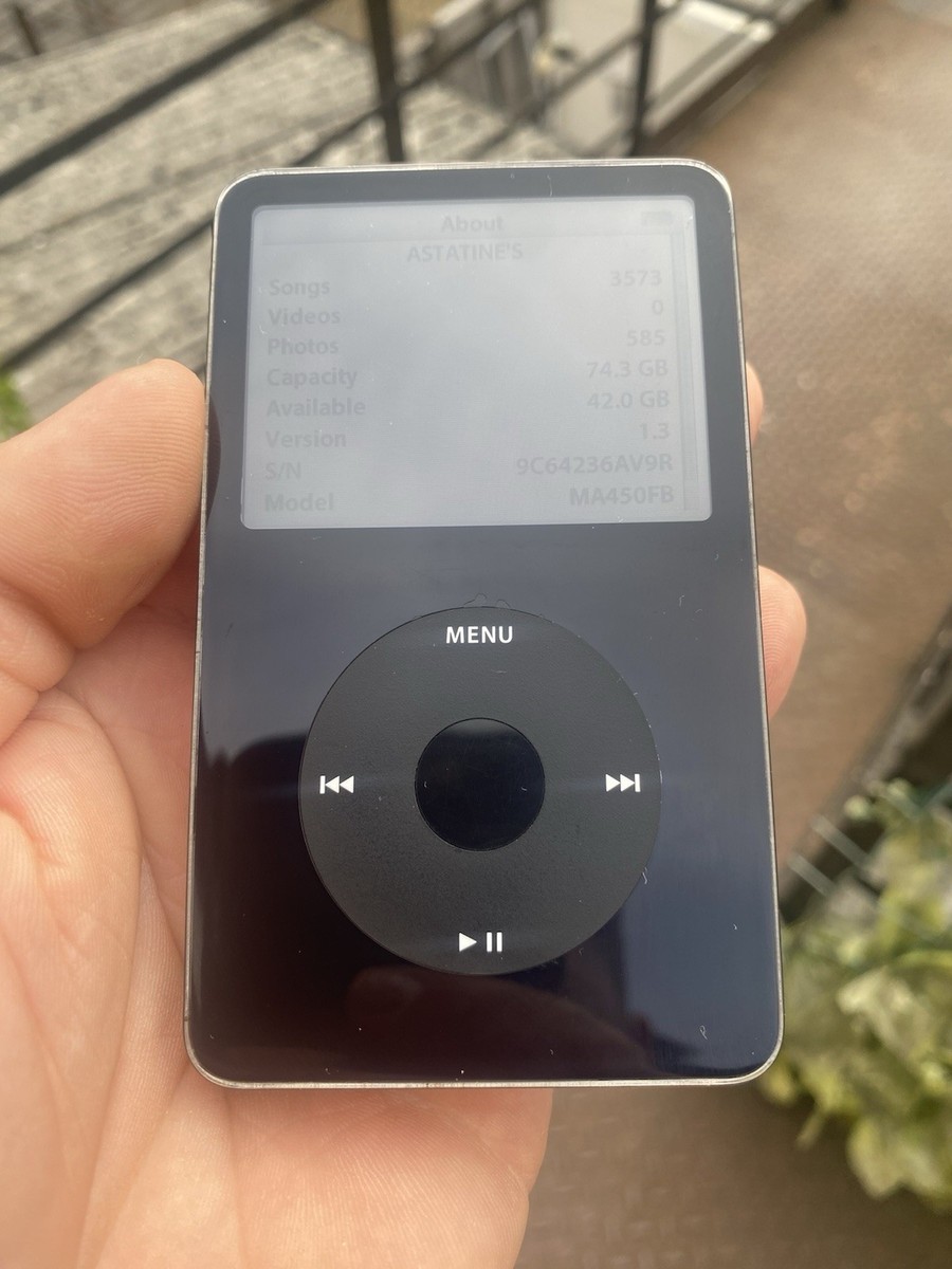 Apple iPod classic 80GB A1136 【z01838】