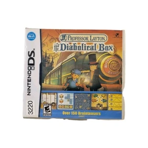 Professor Layton And The Diabolic Box Nintendo Ds (Ntsc Usa Version) - Picture 1 of 8