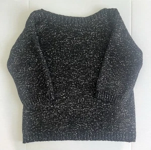 Banana Republic Women’s Black Pullover 3/4 Length Sweater Medium - Picture 1 of 9