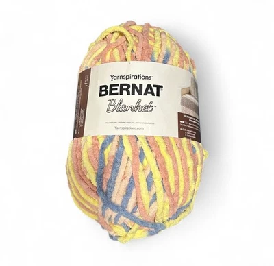 Bernat Blanket Yarn ‘Pink Lagoon’ 10.5oz 220 Yds Per Skein - Image 1 of 4