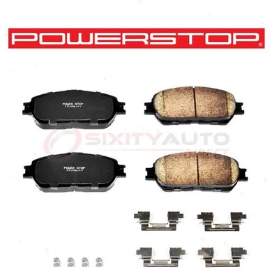 PowerStop Front Disc Brake Pad & Hardware Kit for 2004-2008 Toyota Solara - hh Foto 1 de 4