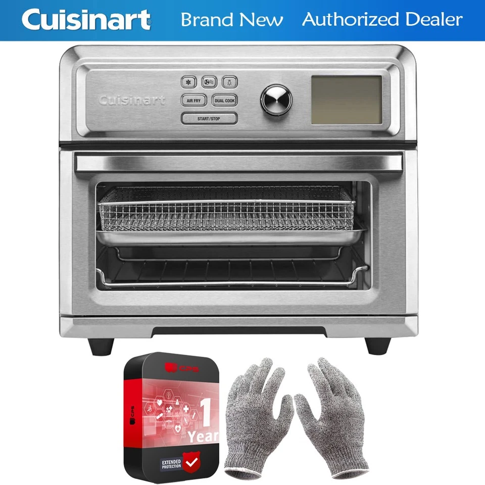 Cuisinart TOA-65 Digital AirFryer Toaster Oven - Silver