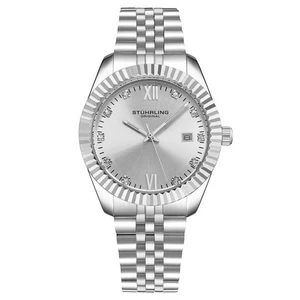 Stuhrling Original 4024 1 Classico Al Quarzo Acciaio Inox Data Orologio da Donna - Foto 1 di 2