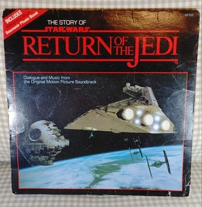 The Story Of Star Wars The Return Of The Jedi w/Book Vinyl 1983 LP 33RPM - Picture 1 of 4