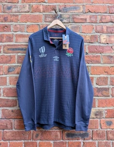 Camiseta Umbro Inglaterra Rugby Hombre M Camiseta Alterna Mundial 2023 Oficial Nueva - Imagen 1 de 14