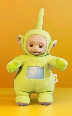 Vintage Talking "Dipsy" Teletubby - 1998 Playskool Plush Doll 14" (Tested) - Image 1 of 4