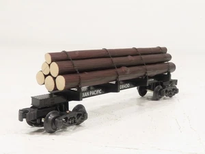 K-Line K663-1212 Canadian Pacific Skeleton Log Car #308430 LN - Picture 1 of 9