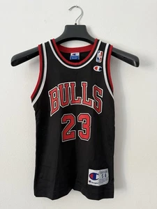Maglia Michael Jordan 23 Chicago Bulls Champion Jersey Size S8 8 Years Kid NBA - Imagen 1 de 13