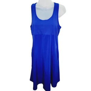 Columbia Purple Racer Back Omni Shade Sun Dress With Pockets Women's Medium - Picture 1 of 9