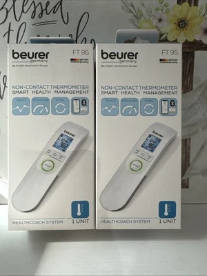Paquete de 2 termómetros sin contacto Beurer Alemania FT95 Foto 1 de 4