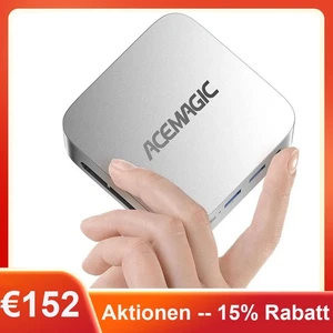 ACEMAGIC V1 Mini PC Intel N97 16GB/512GB Win11 Pro 4K, WiFi/BT 2025 Letzte PC - Bild 1 von 8
