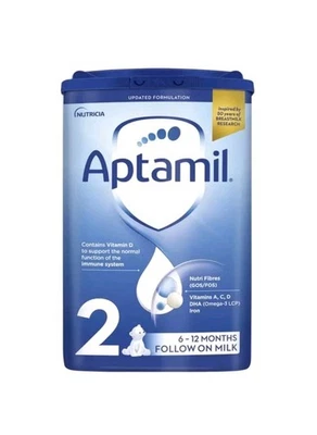 2x Aptamil 2 Follow On Powder ( 800g ) Baby Milk Formula - Image 1 of 4