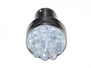 LED Leuchtmittel für Bremslicht / Rücklicht mit 12 LEDs 1157 (BAY15D) blau - Bild 1 von 1
