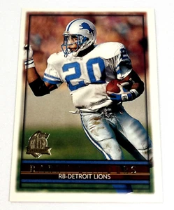Tarjeta de fútbol americano vintage 1996 Topps Barry Sanders #40 Detroit Lions - Imagen 1 de 8
