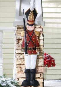 Metal Holiday Nutcracker Tin Soldier Wall Decoration Christmas Decor - Picture 1 of 1