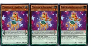 Yugioh- 3X Performapal Changeraffe - Common - 1st Edition - INOV-EN005 - NM - Picture 1 of 1