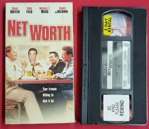 Net Worth (VHS, 1999) Craig Sheffer, Todd Field, Daniel Baldwin, Michael Weiss - Picture 1 of 6