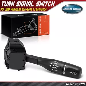 Windshield Wiper Switch for Jeep Wrangler TJ 2001-2006 with Intermittent Wipers - Picture 1 of 8