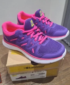 Karromor Duma 00 Run Girls Purple/Pink Uk2 (34) Brand New Boxed - Picture 1 of 12