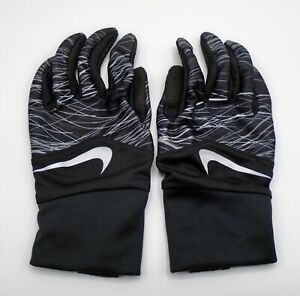 Nike Dri-Fit Tempo Gloves Womens Medium Black/Silver