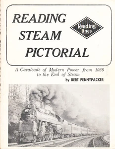 READING STEAM PICTORIAL. READING LINES. MODERN POWER 1938 T END OF STEAM. - Picture 1 of 1