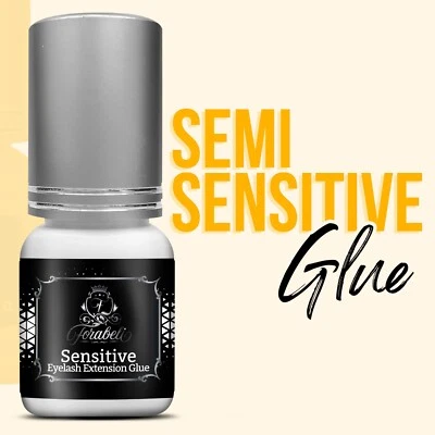 FORABELI SEMI-SENSITIVE Eyelash Extension Glue-Beginner Lash Glue/Black Adhesive - Image 1 of 4