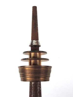 VINTAGE FERNSEHTURM  KÖLN  MODELL EISEN MESSING HOLZ - Bild 1 von 4