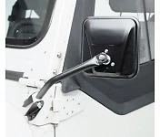 Kit de espejos laterales negros 55-95 Jeep CJ, YJ Wrangler Smittybilt 7617  Foto 1 de 1