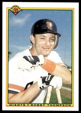 1990 Bowman Robby Thompson San Francisco Giants #233