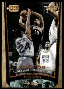 1998-99 Upper Deck Encore F/X Mike Bibby 068/125 Vancouver Grizzlies #149 - Picture 1 of 2