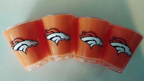 Denver Broncos Insulated Shotglasses-4 Cover