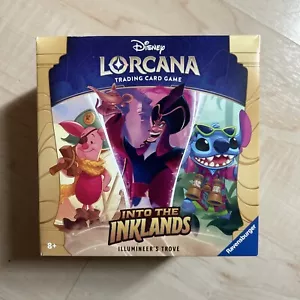 Disney Lorcana Into The Inklands Illumineer's Trove with 8 Booster Packs. Sealed - Picture 1 of 2