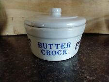 Crock Shop Santa Ana CA Butter Crock Excellent Condition Keeps Butter Fresh 