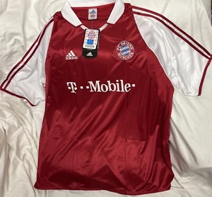 NWT FC Bayern Munich Adidas Mens Jersey 2XL Vintage Soccer Football 2003/04 - Picture 1 of 11