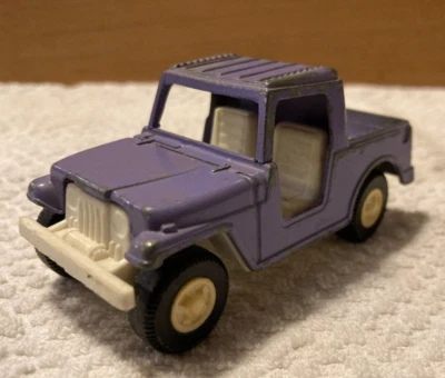 Vintage TootsieToy Jeep Jeepster Commando Purple - Image 1 of 4