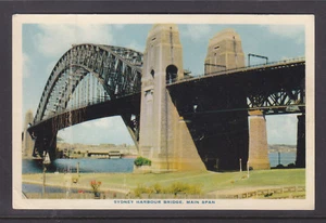 POSTCARD: SYDNEY HARBOUR BRIDGE MAIN SPAN   - Imagen 1 de 2