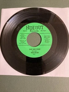 Bob Seger “East Side Sound” Hide Out 45 Rpm…Early Bob Seger - Picture 1 of 2