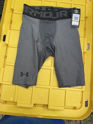 Under Armour 1289568 090 Mens Sz SMALL Heat Gear 2.0 Compression Shorts - Image 1 of 4