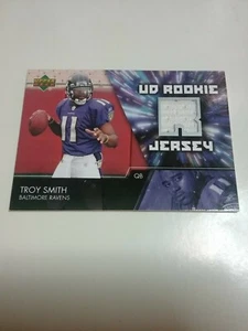 Camiseta deportiva de novato Troy Smith Ravens 2007 Upper Deck #UDRJ-TS - Imagen 1 de 4
