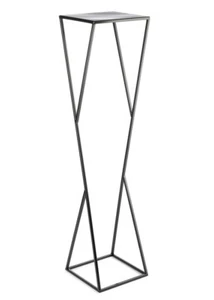 HowHomely Blumenhocker Metall 100 cm Blumenständer Blumensäule Pflanzenständer - Bild 1 von 7